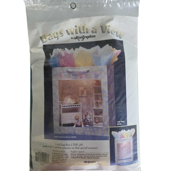 NWT Bag With a View Craft Project Little Things Gift Bag BV106 - Picture 1 of 6